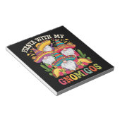 Feest met mijn Gnomigos-kabouter Cinco De Mayo Notitieblok (Schuin)