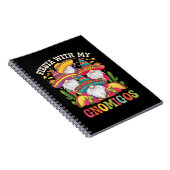 Feest met mijn Gnomigos-kabouter Cinco De Mayo Notitieboek (Rechterzijde)