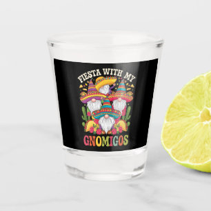Feest met mijn Gnomigos-kabouter Cinco De Mayo Shot Glas