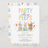 Feest met mijn Peeps Paasfeest Kaart (Voorkant / Achterkant)