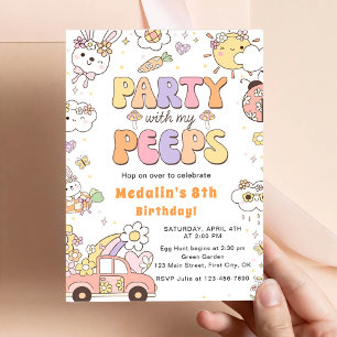 Feest met mijn vrienden verjaardagsfeest kaart