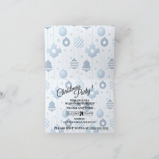 Feest met ons Uitnodiging (Binnen)