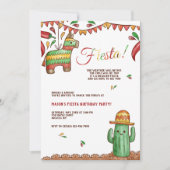 Feest met Piñata-uitnodiging Kaart (Voorkant)