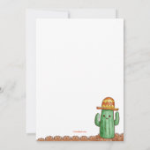 Feest met Piñata-uitnodiging Kaart (Achterkant)