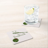 feest met tennisklub thema kartonnen onderzetters (Insitu)