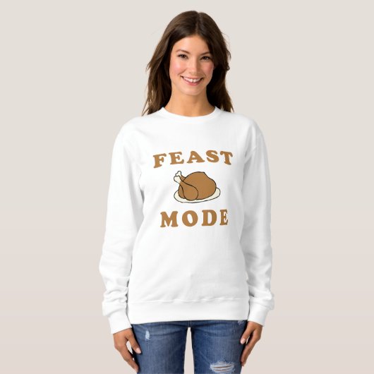 Feest Modus Thanksgiving Diner Feest T-shirt (Voorkant volledig)