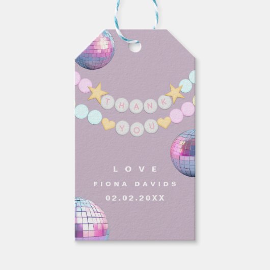 Feest Moeder babyshower Cadeaulabel (Voorkant)