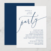 Feest na 'Happily Ever After', Echtscheidingsdiner Kaart (Voorkant / Achterkant)