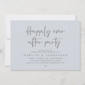 Feest na 'Happily Ever After', Trouwdiner Dansen Kaart (Voorkant)