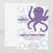 Feest onder de zee kaart (Voorkant / Achterkant)