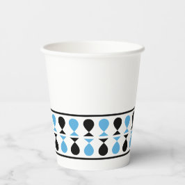 Feest op! Blauw Papieren Bekers