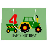 feest op de vierde volger  groot cadeauzakje (Voorkant)