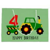 feest op de vierde volger  groot cadeauzakje (Achterkant)