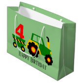 feest op de vierde volger  groot cadeauzakje (Voorkant Gekanteld)