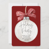 Feest op een sierlijke feestdag feestdagenkaart (Voorkant)