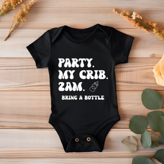 Feest op mijn Wieg 2 uur | Schattigee Funny Baby Romper