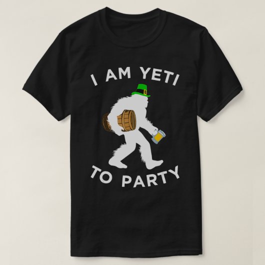 Feest op Sint Patty T-shirt (Design voorkant)