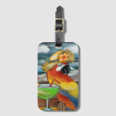 Feest Papegaaien                Bagagelabel (Voorkant (verticaal))