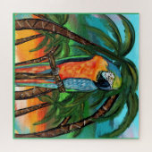 Feest Papegaaien     Legpuzzel (Horizontaal)