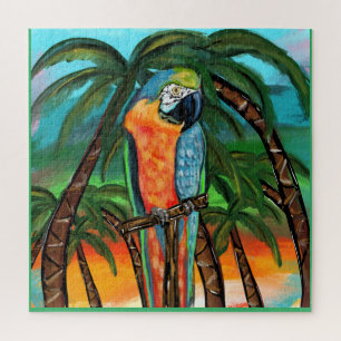 Feest Papegaaien     Legpuzzel