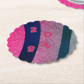 FEEST papier onderzetter in SUNSET AFTERGLOW (Gekanteld)