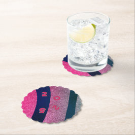 FEEST papier onderzetter in SUNSET AFTERGLOW