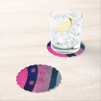 FEEST papier onderzetter in SUNSET AFTERGLOW