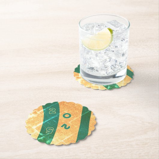 FEEST papier onderzetter in SUNSET STRIPPED (Insitu)