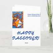 Feest - Pascha wenskaart Kaart (Achterkant)