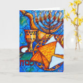 Feest - Pascha wenskaart Kaart (Gele Bloem)