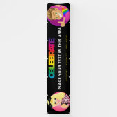 "FEest" Persoonlijke Pride Parade/Muurbanner Spandoek (Verticaal)