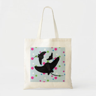 Feest Pijlrog Kleurrijk Patroon Tote Bag