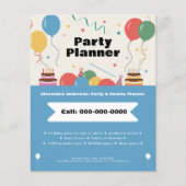 Feest Planner Flyer (Voorkant)
