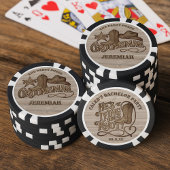 Feest Posse Bruidsjonker Landelijke Cowboy Jonggez Poker Chips