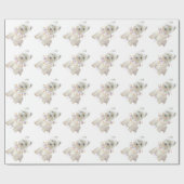 Feest Puppy Cadeaupapier (Vlak)