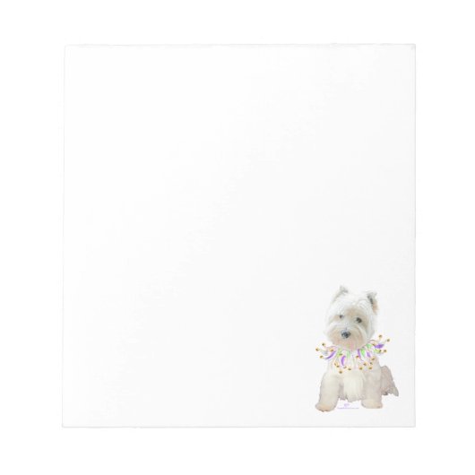 Feest Puppy Notitieblok (Voorkant)