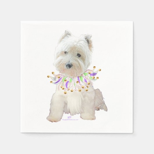 Feest Puppy Servet (Voorkant)
