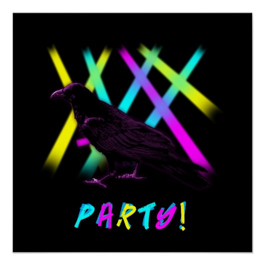 Feest Rave-n - Perfect Poster (Voorkant)