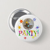 Feest. Ronde Button 5,7 Cm (Voorkant /achterkant)