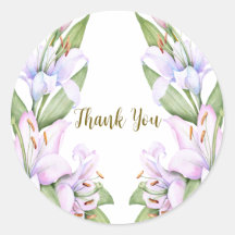 Feest Roze Lelie Bloemen Gouden Frame Mooie