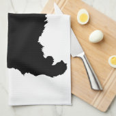 Feest Scottie in Silhouet Theedoek (Quarter Fold)