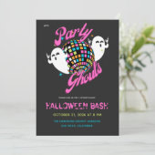 Feest spoken Halloween spoken Geesten Kaart (Staand voorkant)