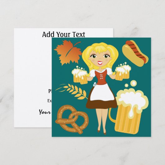 Feest! - SRF Kaart (Voorkant / Achterkant)