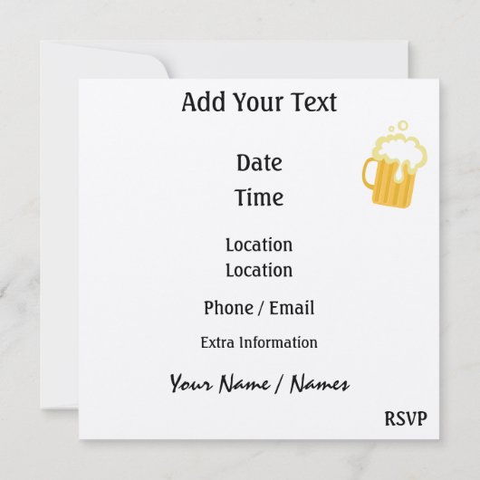 Feest! - SRF Kaart (Achterkant)