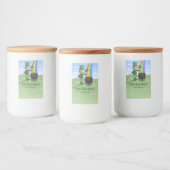 Feest St. Patrick's Day Voedselcontainer Etiket (Flessen)