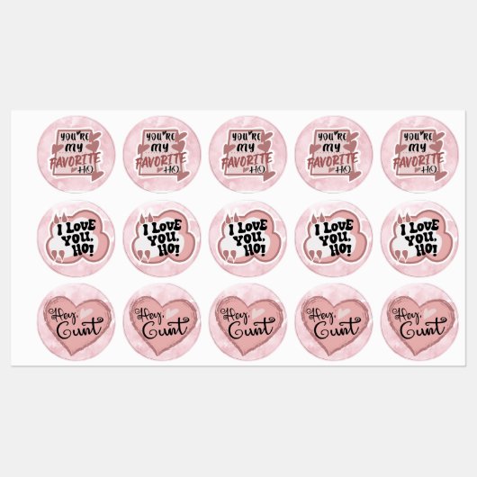 Feest stickers, Favoriete Ho collectie Labels (Vel)