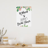 Feest Succulent Bruiloft Feest Welkomstbord Poster (Keuken)