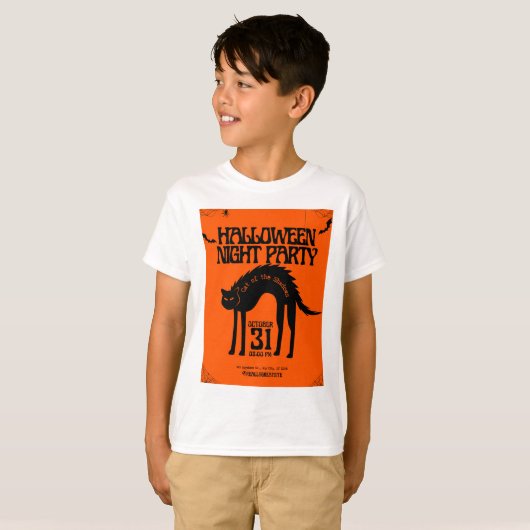 feest-t-shirt t-shirt (Voorkant volledig)