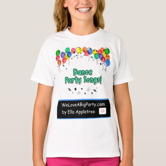 Feest T-shirt voor kinderen en alle leeftijden (Voorkant)