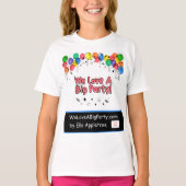 Feest T-shirt voor kinderen en alle leeftijden (Voorkant)